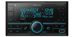 Kenwood DPX305MBT Dual Din Digital Media Receiver with Bluetooth