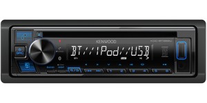 Kenwood KDC-BT282U CD Bluetooth w/USB Port AM/FM Radio MP3 Player High Contrast LCD Detachable Face Plate Single DIN 13-Band EQ & DTA