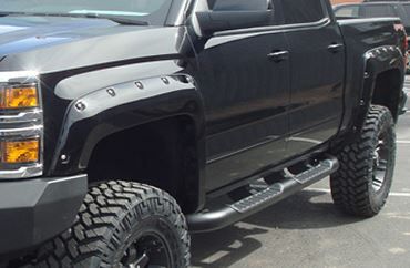 FENDER FLARE CHEVROLET SILVERADO 1500/2500/3500 2014-2018 POCKET STYLE