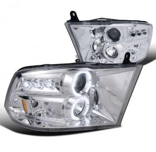 DODGE RAM 1500/2500/3500 2009-2018 CHROME HEADLIGHT