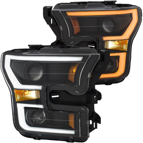 FORD F150 2015-17 ANZO SWITCHBACK HEADLIGHT BLACK