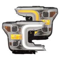 FORD F150 2018-20 ANZO SWITCHBACK HEADLIGHT CHROME