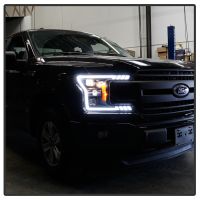 FORD F150 2018-20 HEADLIGHT BLACK