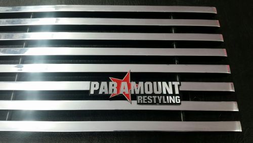 PARAMOUNT RESTYLING CHROME BILLET BUMPER GRILLE