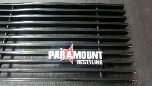 PARAMOUNT RESTYLING BLACK BILLET BUMPER GRILLE